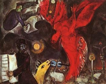 マルク・シャガール（1887-1985）『天使の墜落』　1923-47