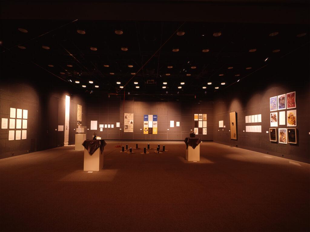 『松澤宥と九つの柱』広島市現代美術館　2004-5