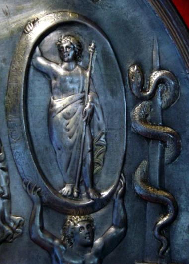 アイオーン　パラビアーゴパテラ (古代ローマの銀板)